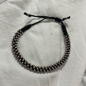 Black and Silver Bracelet